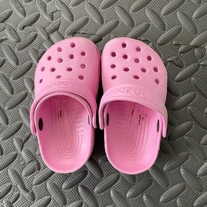 Kids Pink Crocs